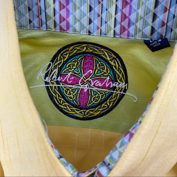 Robert Graham Embroidered Paisley Shirt - Picture 7 of 8